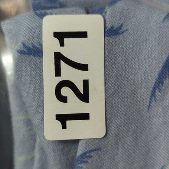 Polo Ralph Lauren Shirt Men's S Blue Clayton Loop Collar Hawaiian Tropical Boat - Picture 8 of 8